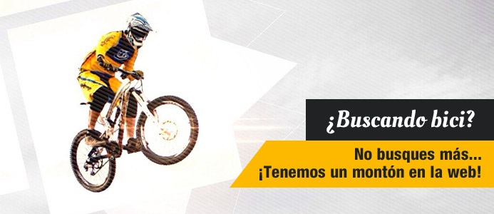 ¿Buscando bici? No busques más, tenemos un montón en la web